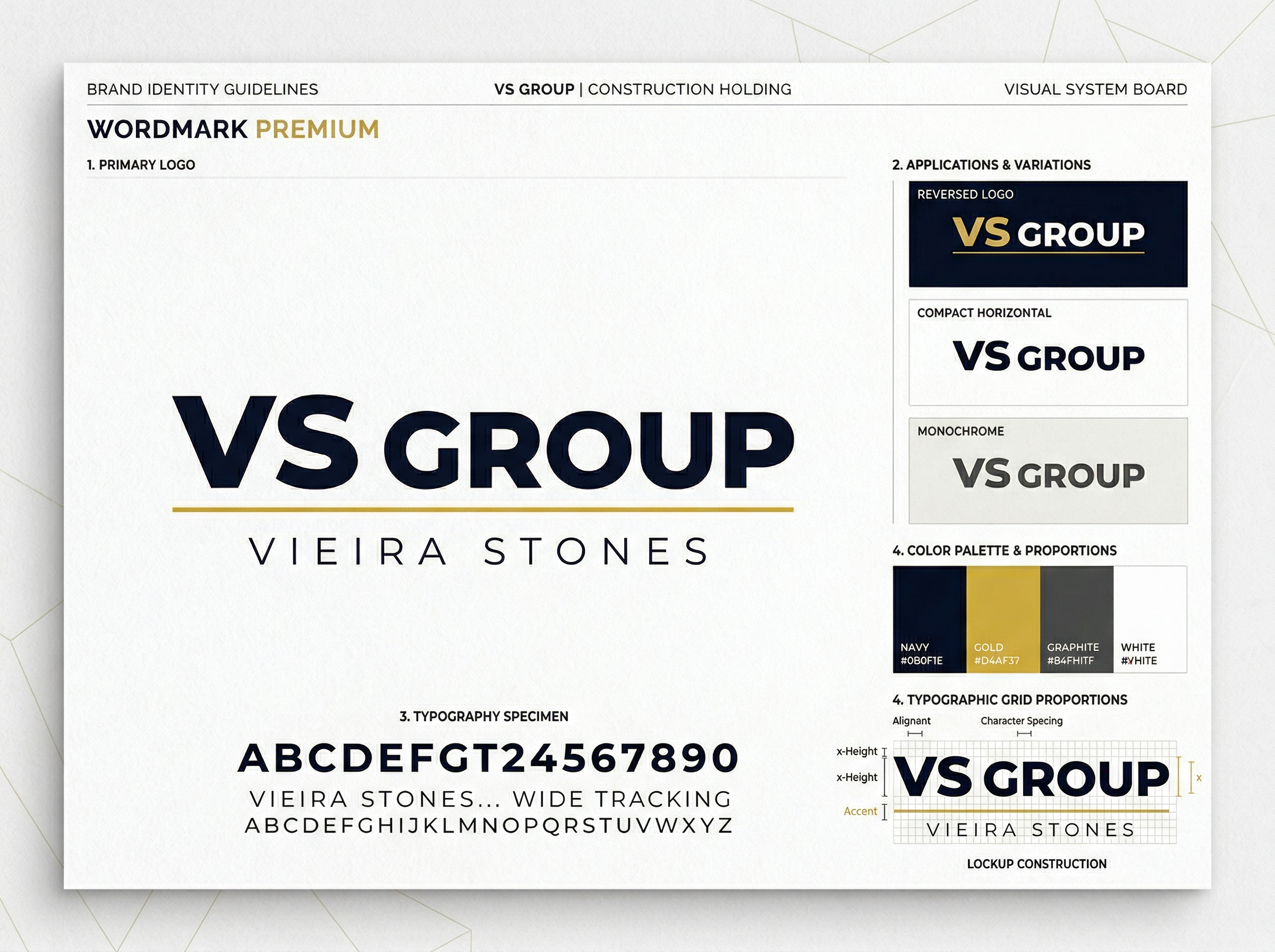 Conceito 3 — Wordmark Premium