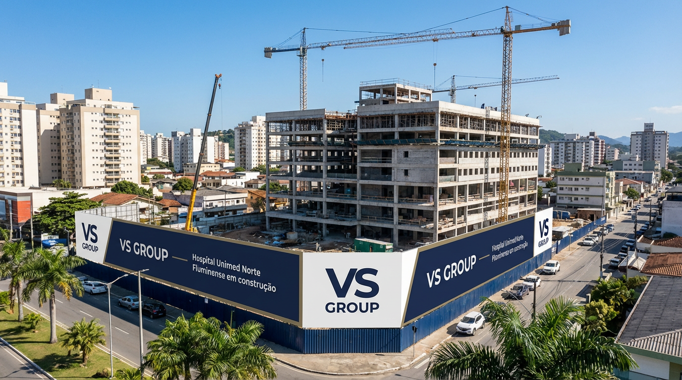 Mockup Premium — Hospital, torre, escritório